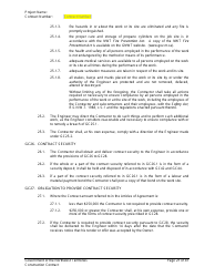Construction Contract - Northwest Territories, Canada, Page 22