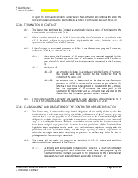 Construction Contract - Northwest Territories, Canada, Page 30