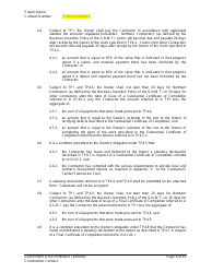 Construction Contract - Northwest Territories, Canada, Page 7