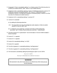 Form 45-106F9 Annex C Form for Individual Accredited Investors - Northwest Territories, Canada, Page 5