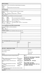 Represented Person Information Form - Northwest Territories, Canada, Page 4