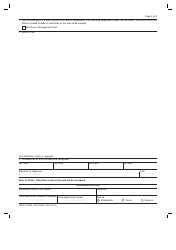 Form NWT8899 Quarrying Permit Application - Northwest Territories, Canada, Page 3