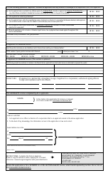 Form 1 Application for Vendor, Direct Sellers or Collection Agents Licence - Nunavut, Canada, Page 2