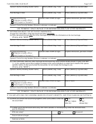 Form SSA-5-BK &quot;Application for Mother's or Father's Insurance Benefits&quot;, Page 3