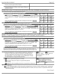 Form SSA-5-BK &quot;Application for Mother's or Father's Insurance Benefits&quot;, Page 4