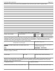 Form SSA-5-BK &quot;Application for Mother's or Father's Insurance Benefits&quot;, Page 5