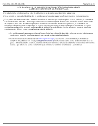 Formulario SSA-1-BK-SP Solicitud Para Beneficios De Seguro Por Jubliacion (Spanish), Page 10