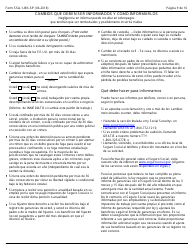 Formulario SSA-1-BK-SP Solicitud Para Beneficios De Seguro Por Jubliacion (Spanish), Page 9