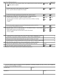 Form SSA-7160 Employment Relationship Questionnaire, Page 4
