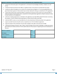 Community Tourism and Cultural Industries Application Form - Nunavut, Canada, Page 4
