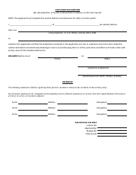 Form 7R Application for an Insurance Adjuster's Licence (Renewal) - Nunavut, Canada, Page 2
