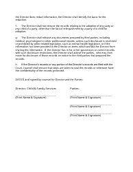 Form 8B Consent to Disclosure of Child Protection Records - Nunavut, Canada, Page 2