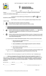 Form CS-3 &quot;Disposition Order/ Warrant of Commital&quot; - Nunavut, Canada