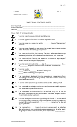 Form NT-2 Conditional Sentence Order - Nunavut, Canada