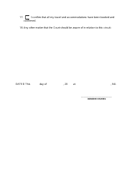 Form 24A Pre-circuit Memorandum (Defence) - Nunavut, Canada, Page 4