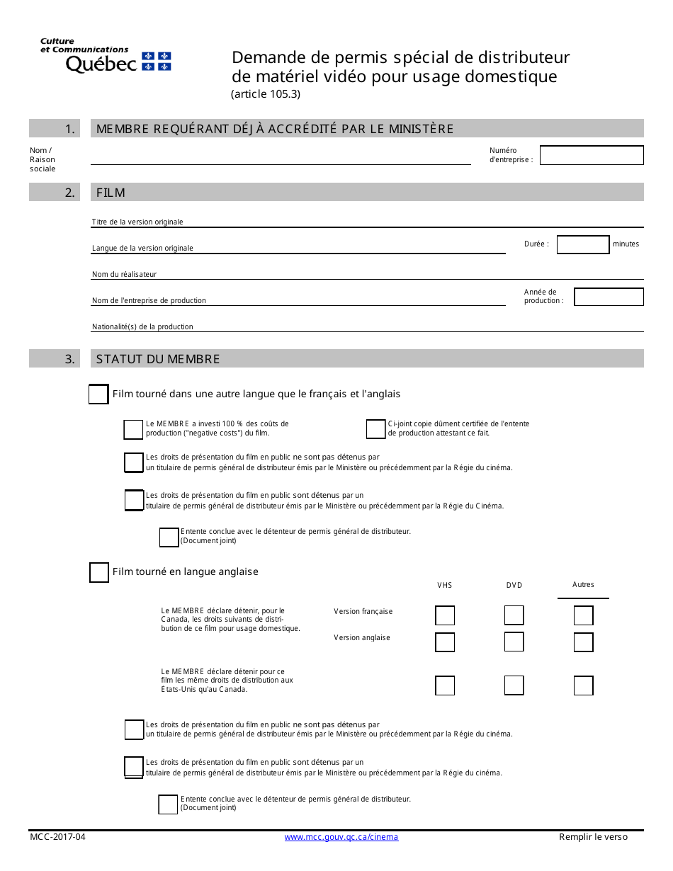 Formulaire Demande De Permis De Travail Canada Pdf