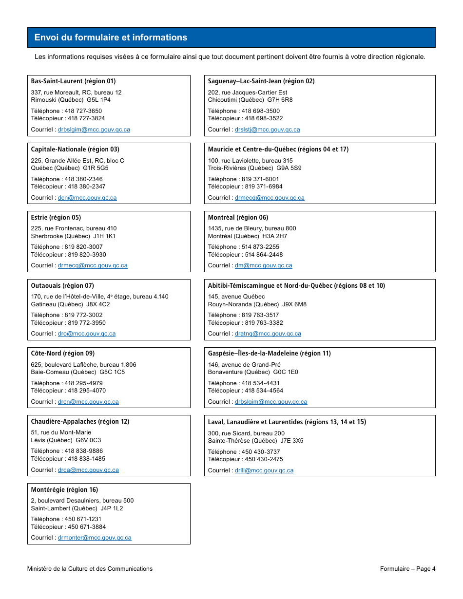 Avis - Decouverte Archeologique - Sans Permis De Recherche Archeologique - Quebec, Canada (French), Page 4
