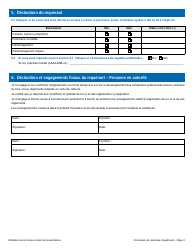 Formulaire De Demande De Duplicata D&#039;un Certificat D&#039;agrement - Librairie Agreee - Quebec, Canada (French), Page 5