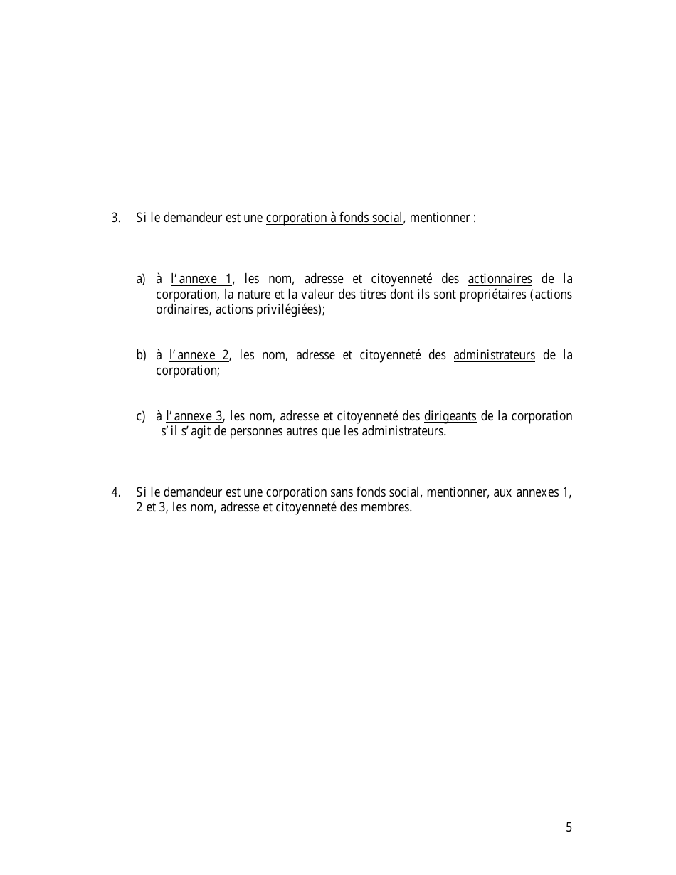 Demande Dagrement Dun Distributeur - Quebec, Canada (French), Page 7