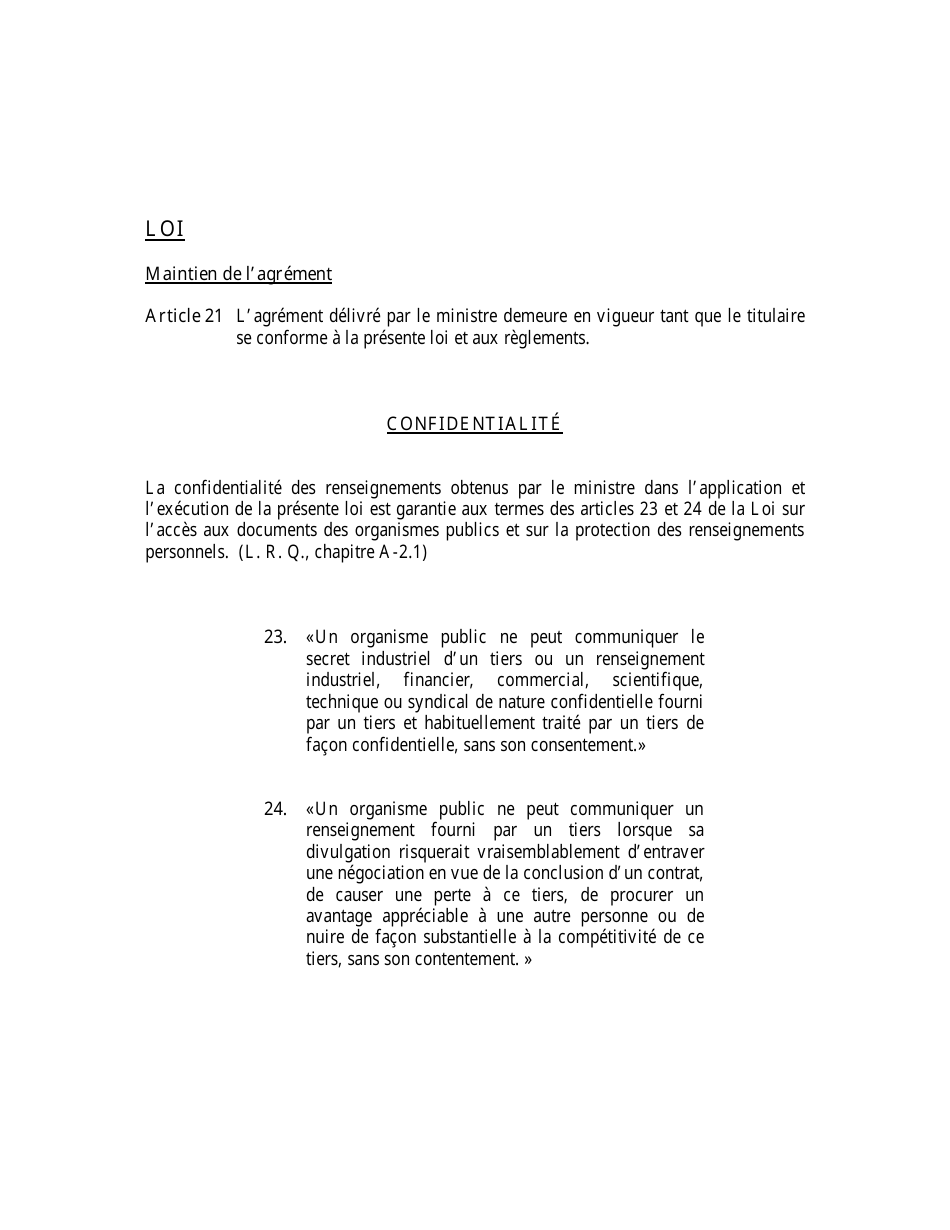 Rapport Annuel Du Titulaire Dun Dagrement De Distributeur - Quebec, Canada (French), Page 2