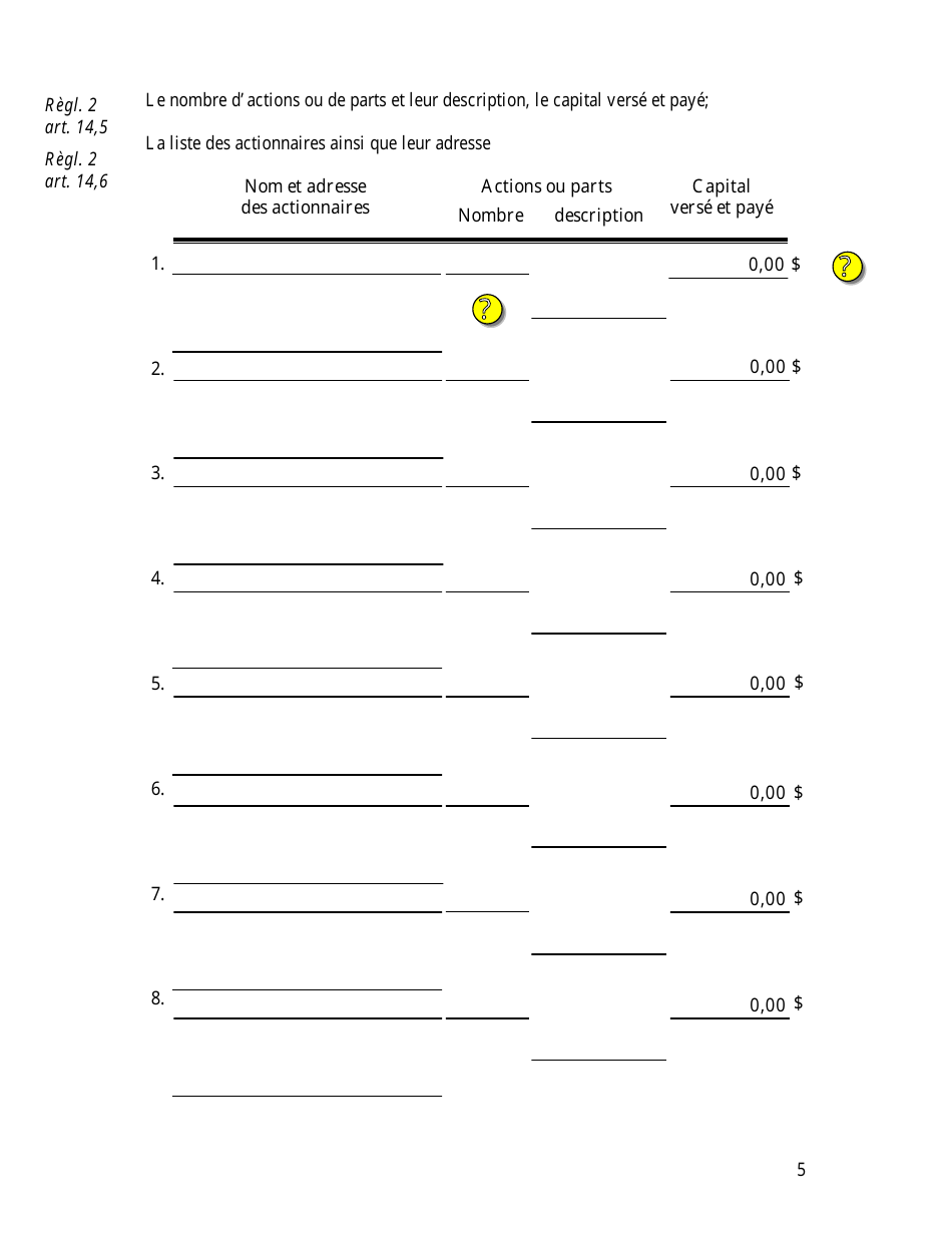 Rapport Annuel Du Titulaire Dun Dagrement De Distributeur - Quebec, Canada (French), Page 7