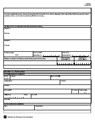 Forme F-0064-2 Appel De Projets Quebec-Israel Formulaire De Demande D&#039;aide Financiere - Quebec, Canada (French), Page 4