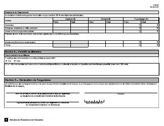 Forme F-0018 Rapport Final De L&#039;employeur - Premier Emploi En Recherche - Quebec, Canada (French), Page 3