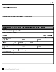 Forme F-0011 Demande D&#039;attestation D&#039;admissibilite - Credit D&#039;impot Pour La Recherche Precompetitive En Partenariat Prive - Quebec, Canada (French), Page 2