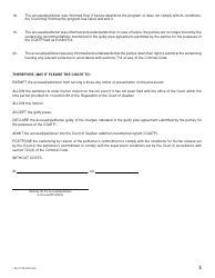 Form SJ-1071A Motion to Participate in the Court of Quebec Addiction Treatment Program (Cqatp) - Quebec, Canada, Page 3