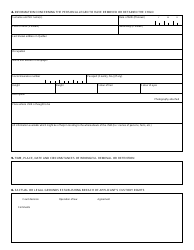 Form AJ-132A Request for Return of the Child - Quebec, Canada, Page 3