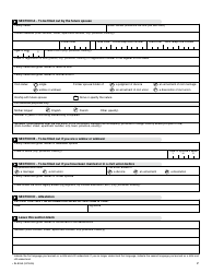 Form SJ-833A Civil Union - General Information - Quebec, Canada, Page 3