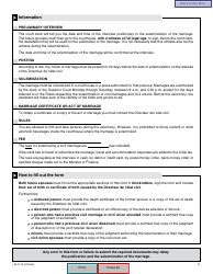 Form SJ-217A Civil Marriage - General Information - Quebec, Canada, Page 5
