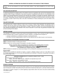 Form SJ-1103A Notice of Execution Drawn up by the Judgment Creditor for the Recovery of Small Claims - Quebec, Canada, Page 6