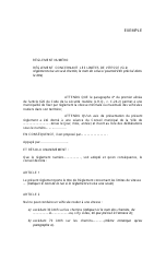 Document preview: Modele De Reglement Municipal - Limite De Vitesse - Quebec, Canada (French)