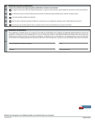 Forme V-3183 Programme De Soutien a La Promotion De L&#039;electrification DES Transports Proposition De Projet - Quebec, Canada (French), Page 2