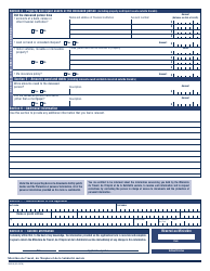 Form 3005A Application for Payment of Funeral Expenses for an Independent Adult Who Was Not Receiving Last-Resort Financial Assistance - Quebec, Canada, Page 3