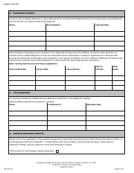 Form NHDES-A-01-014 Application for Asbestos Abatement Entity License - New Hampshire, Page 2