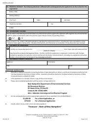 Form NHDES-A-01-014 Application for Asbestos Abatement Entity License - New Hampshire, Page 3