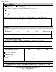 Form NHDES-A-01-009 Application for Certification as an Asbestos Inspector, Management Planner and/or Project Designer - New Hampshire, Page 2