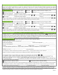 DFA Formulario 800(INSERT) Inserto De Asistencia Medica Para Ninos, Mujeres Embarazadas Y Padres/Parientes Cuidadores - New Hampshire (Spanish), Page 4