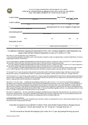 Document preview: Parental Permission for the Employment of Youth Age 16 or 17 - New Hampshire