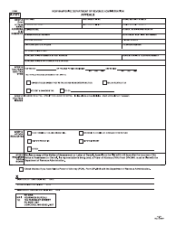 Document preview: Form A-101 Appeal Form - New Hampshire