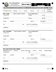 Form CD-57-HC-S Real Estate Transfer Tax Declaration of Consideration for Holding Companies (Seller) - New Hampshire