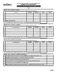 Form DP-87 PART Report of Change (Roc) Partnership - New Hampshire, Page 2