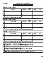 Form DP-87 WE Report of Change (Roc) Combined - New Hampshire, Page 2