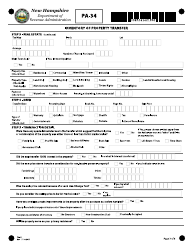 Form PA-34 Inventory of Property Transfer - New Hampshire, Page 2