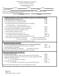 EIP- Form 15A &quot;Compliance Evaluation Checklist&quot; - New Hampshire