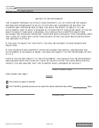 Form NHJB-2714-SE Motion to Attach With Notice - New Hampshire, Page 2
