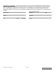 Form NHJB-2847-SE Non-lawyer Affidavit Required by Superior Court Rule 20 Appearance on Behalf of Corporation - New Hampshire, Page 2
