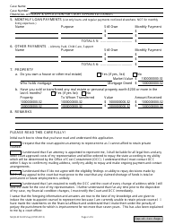 Form NHJB-2313-DF Financial Affidavit &amp; Application for Court Appointed Counsel - New Hampshire, Page 2